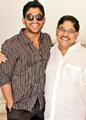 Allu Arjun with Allu Aravind